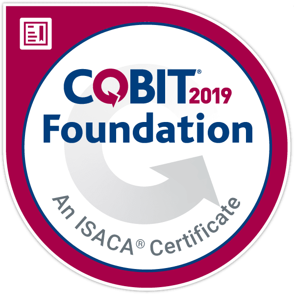 COBIT2019 digital badge