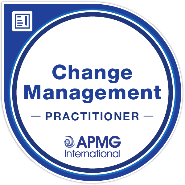 Change Management Practitioner digital badge